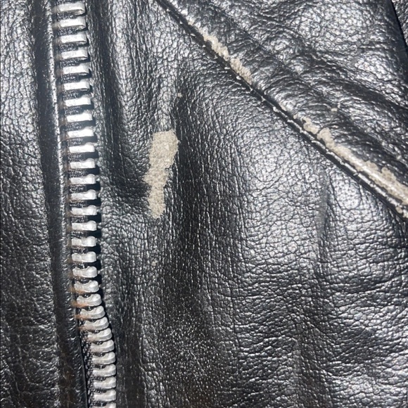 Woman’s L real leather jacket - Picture 5 of 5